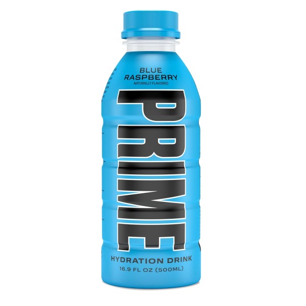 PRIME Hydration Drink BLUE RASPBERRY 500 ml USA