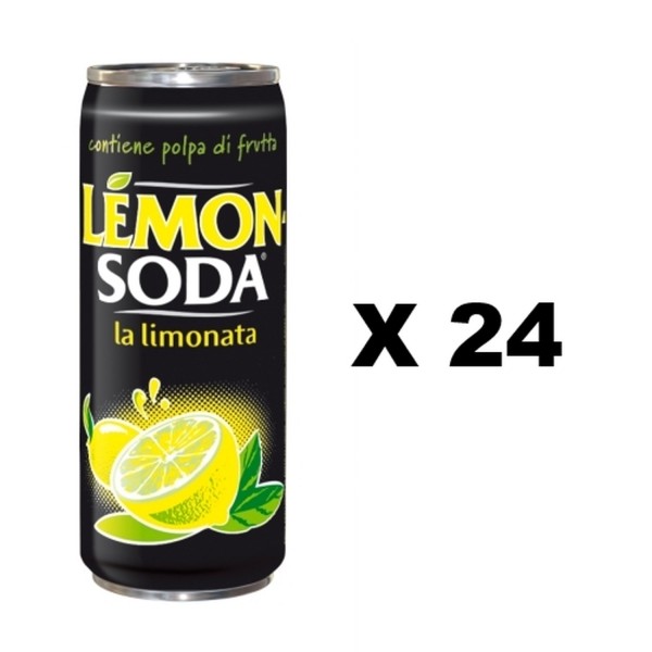 Lemon Soda La Limonata Kiste 24 x 330 ml Italien