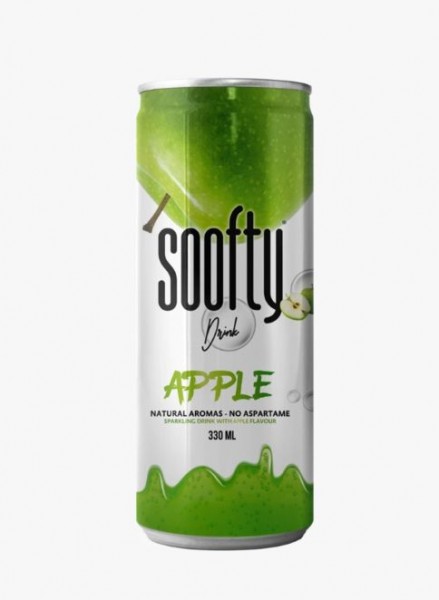 soofty Drink APPLE in PET Dose 330 ml Frankreich