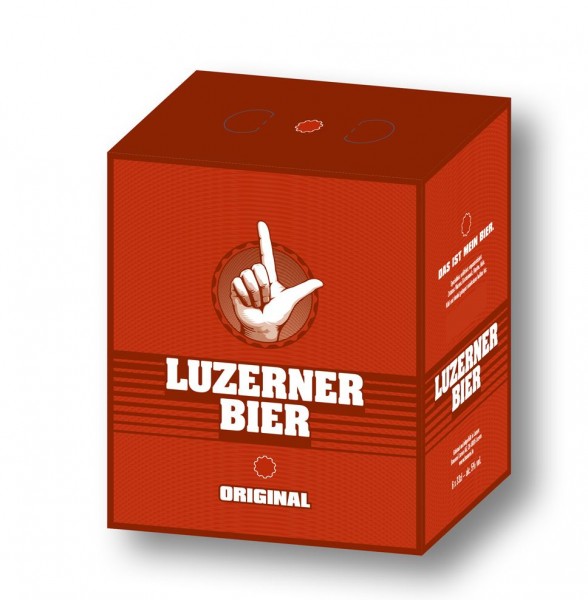 LUZERNER Bier Original 24 x 330 ml / 5 % Schweiz