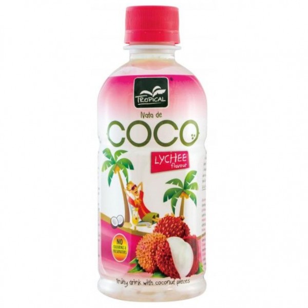 TROPICAL Nata de Coco LYCHEE 320 ml Thailand
