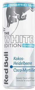 Red Bull WHITE SUGARFREE Edition KOKOS - HEIDELBEERE Energy Drink Kiste 24 x 250 ml Schweiz