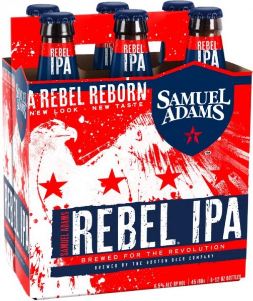 SAMUEL ADAMS Rebel IPA Case 24 x 355 ml / 6.5 % USA