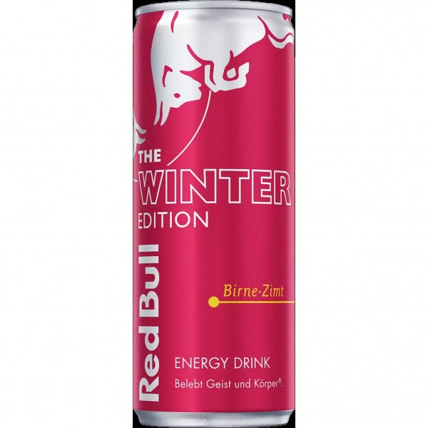 Red Bull Winter Edition 2023 BIRNE - ZIMT Energy Drink 250 ml Schweiz