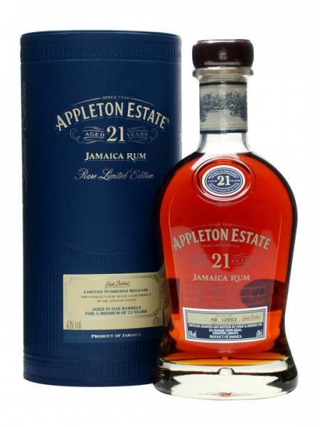 Appleton Estate 21 Jahre Jamaica Rum 70 cl / 43 % Jamaica