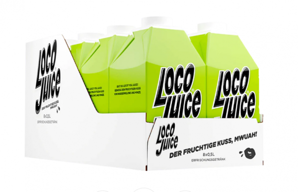 LOCO JUICE WASSERMELONE - MINZE Kiste 16 x 500 ml Deutschland