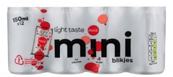 Coca Cola LIGHT Minidose Kiste 24 x 150 ml Frankreich