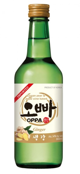 OPPA SOJU GINGER Flavour 360 ml / 14 % Korea