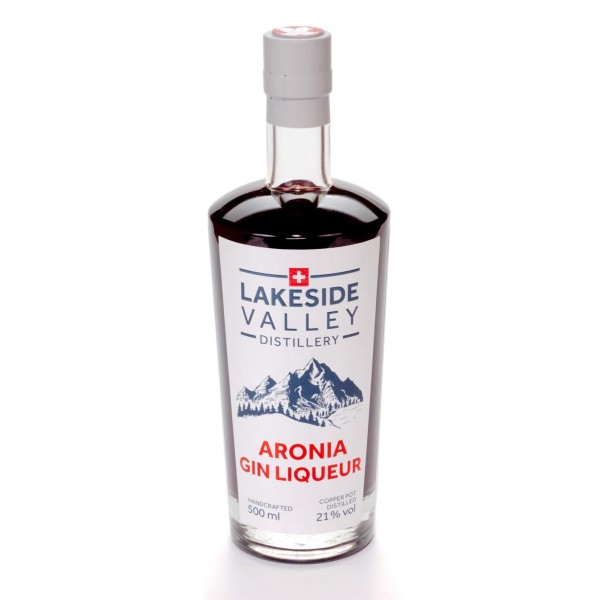 Lakeside Valley ARONIA Gin LIQUEUR 50 cl / 21 % Schweiz