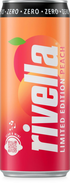 RIVELLA Peach Zero Limited Edition Kiste 24 x 330 ml Schweiz