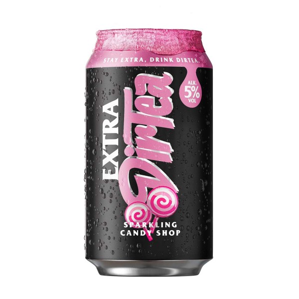 DirTea EXTRA Sparkling CANDY SHOP fruit wine mixed drink by Shirin David 330 ml / 5 % Germany
