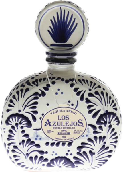 Los Azulejos Tequila ANEJO 75 cl / 40 % Mexiko