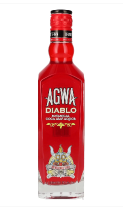 AGWA DE BOLIVIA DIABOLO Botanical Coca Leaf Likör 50 cl / 20 % Holland