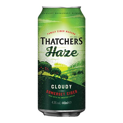 Thatchers HAZE cloudy Cider Dose 440 ml / 4.5 % UK