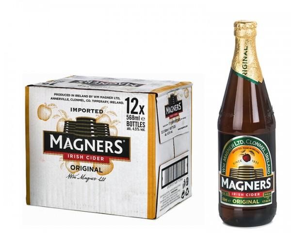 MAGNERS Original Irish Cider BIG Kiste 12 x 568 ml / 4.5 % Irland