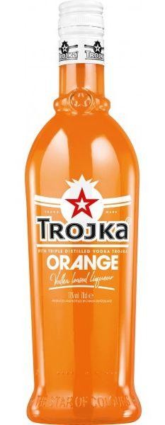 TROJKA ORANGE Vodka Likör 70 cl / 17 % Schweiz