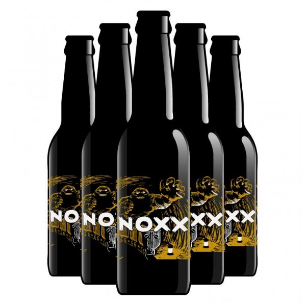 noxx GOLDEN ALE Bier by Brauerei Eisbock Kiste 24 x 330 ml / 5.3 % Schweiz