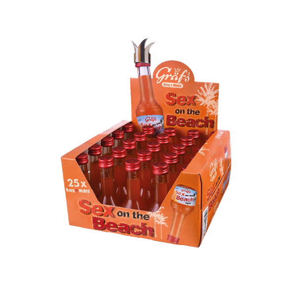 Gräf's SEX ON THE BEACH Shot Box 25 x 2 cl / 16 % Deutschland
