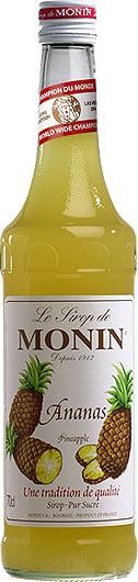 MONIN Premium Ananas / Pineapple Sirup 70 cl Frankreich