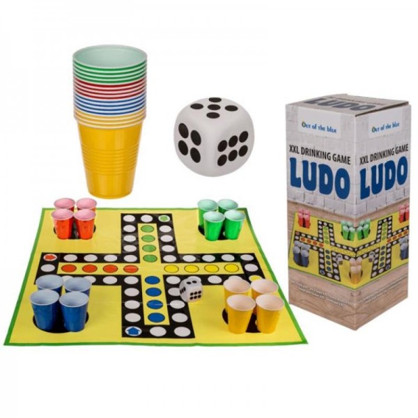 Trinkspiel "XXL LUDO mit 16 Becher" by out of the Blue