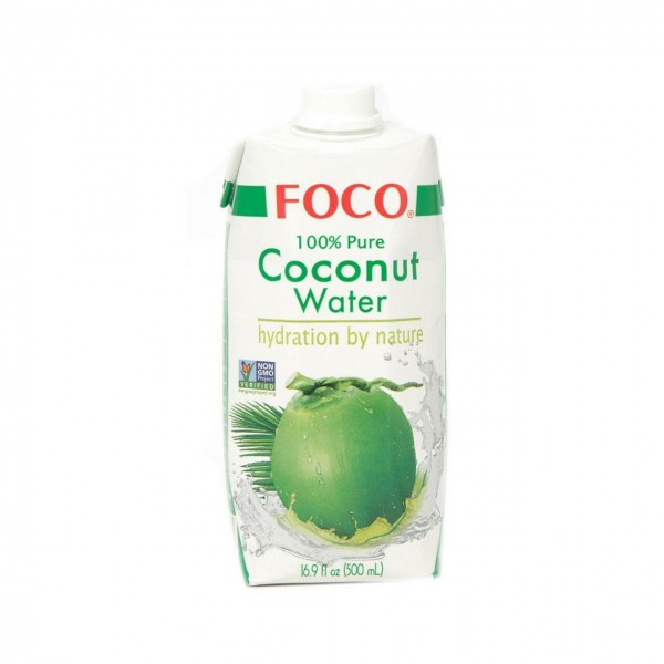FOCO COCONUT PURE JUICE 100 % - 500 ml Thailand