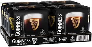 GUINNESS Draught Bier Case 24 x 500 ml / 4.2 % Irland