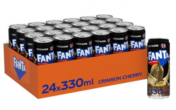 Fanta CRIMSON CHERRY Kiste 24 x 330 ml Schweiz