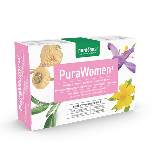Purasana PuraWOMEN 6 in 1 Vitamin Komplex Vegetarisch 30 Kapseln - 23.2 Gramm
