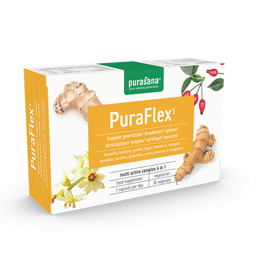 Purasana PuraFLEX 6 in 1 Vitamin Complex Vegetarian 30 capsules - 13.5 grams