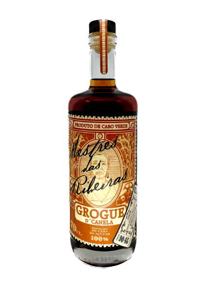 Mestres das Ribeiras - GROGUE d'CANELA Spiced Rum 70 cl / 45 % Kapverden