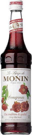 MONIN Premium Pomegranate / Grenade Sirup 70 cl Frankreich