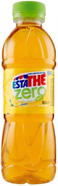 EstaThe alla Limone ZERO PET Kiste 24 x 400 ml Italien
