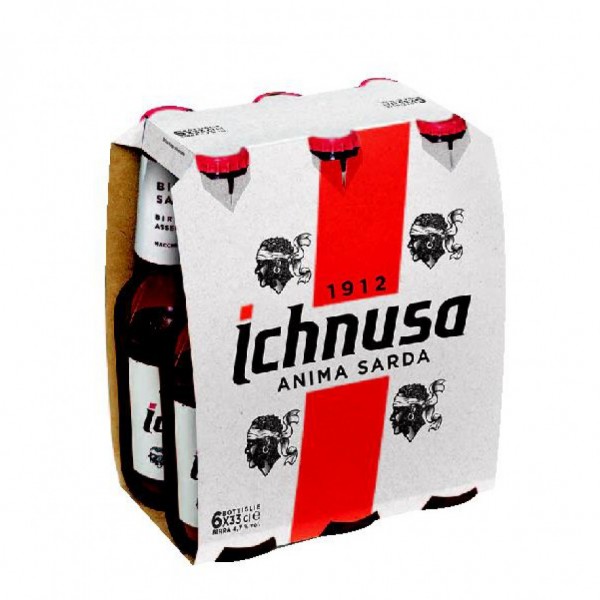 Ichnusa Lager Kiste 24 x 330 ml / 4.7 % Italien