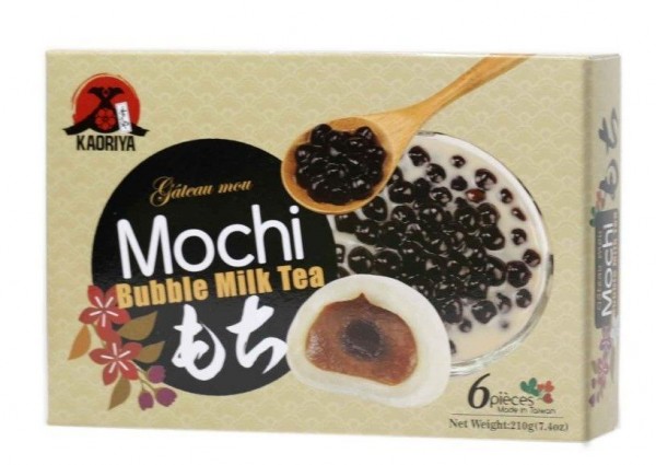 Kaoriya MOCHI Bubble Milk Tea 6 Stück 210 Gramm Taiwan