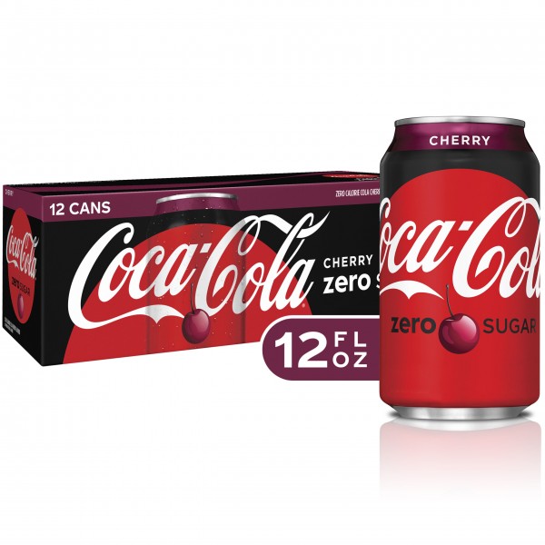 Coca Cola Cherry ZERO Kiste 24 x 355 ml USA