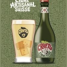 Cidre CRAFTY Artisanal Suisse 330 ml / 5 % Schweiz