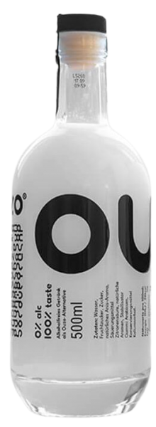 OUZERO Aniseed aperitif, alcohol-free 0.00% – 50 cl | Swiss Made