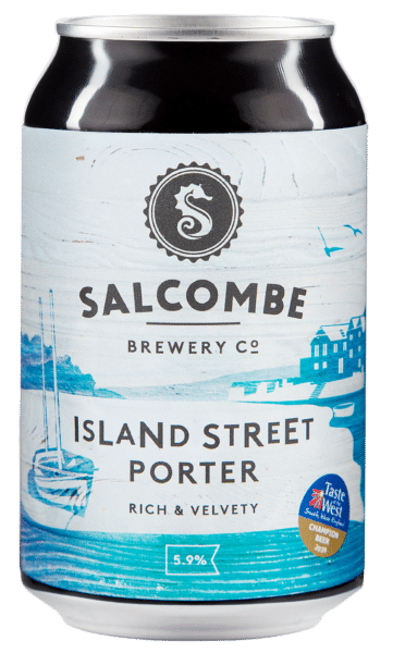 SALCOMBE Island STREET Porter Craft Brew Dose 330 ml / 5.9 % UK