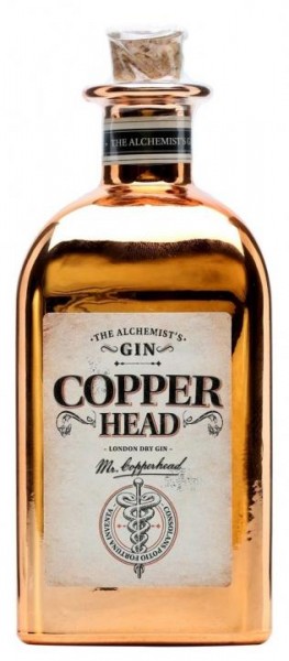 Copperhead London Dry Gin 50 cl / 40 % Belgien