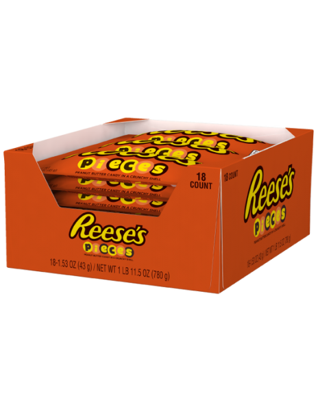 Reeses's Pieces Peanut Butter Packung 18 x 43 Gramm USA