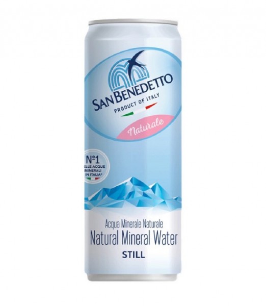 San Benedetto AQUA Minerale STILL Dose Kirste 24 x 330 ml Italien