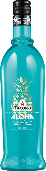 TROJKA ALOHA Vodka Likör 70 cl / 17 % Schweiz