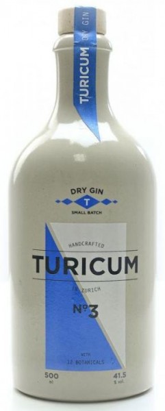 TURICUM Zürich Gin 50 cl / 41.5 % Schweiz