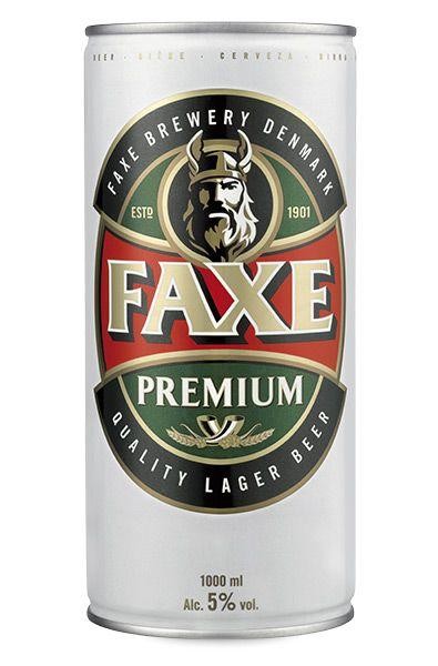 FAXE Premium Lager 1 Liter / 5 % Dänemark