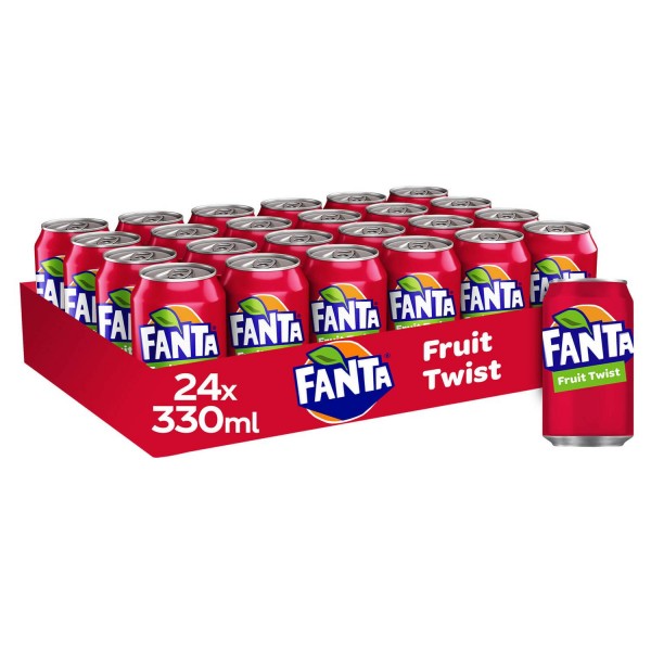 Fanta Fruit Twist Kiste 24 x 330 ml UK