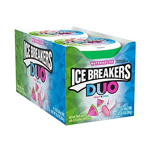 Ice Breakers DUO Mint / Watermelon Box 8 x 42 Gramm USA