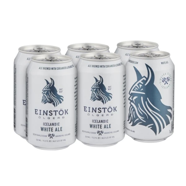 EINSTÖK Icelandic White Ale 24 x 355 ml / 5.2 % Island