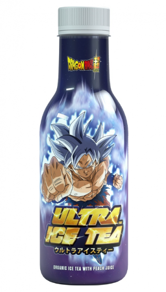 Ultra Ice Tea GOKU Dragon Ball Z PEACH Bio Kiste 12 x 500 ml Frankreich