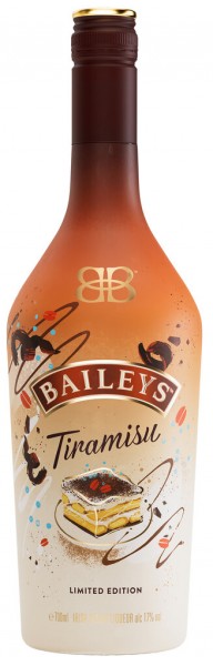 BAILEYS TIRAMISU Limited Edition Cream Likör 70 cl / 17 % Irland