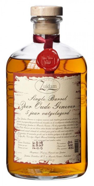 Zuidam Zeer Oude GENEVER Single Barrel 5 Jahre 100 cl / 38 % Holland